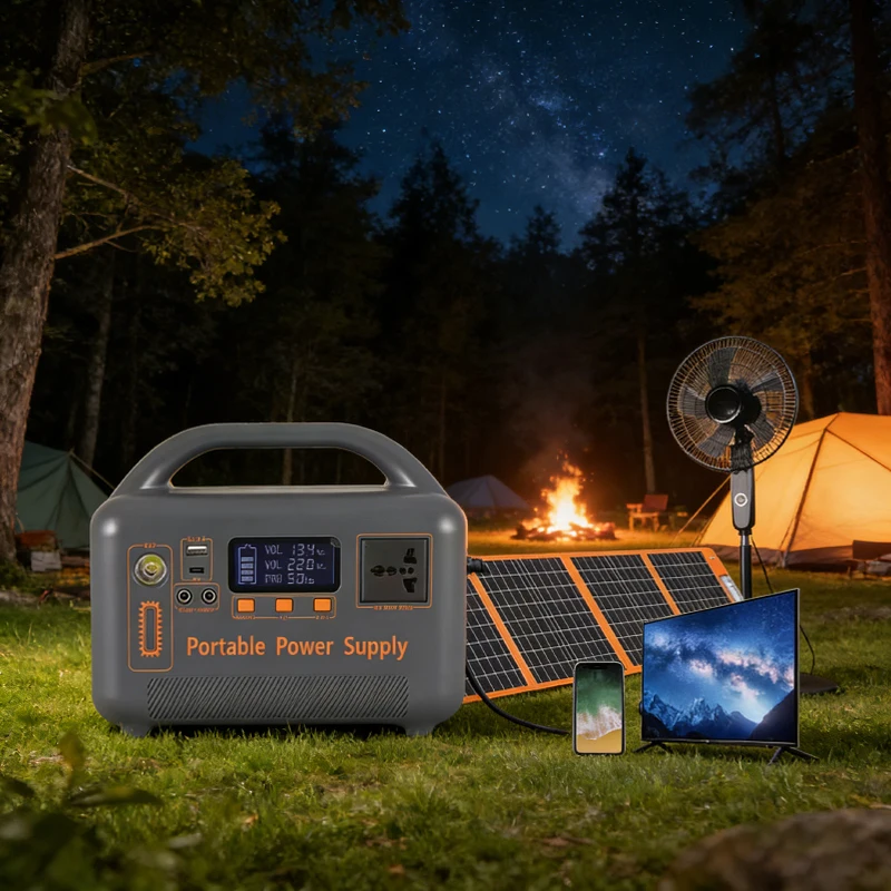 Solar Emergency Charger - 220V 400W 휴대용 파워스테이션 192Wh 비상용