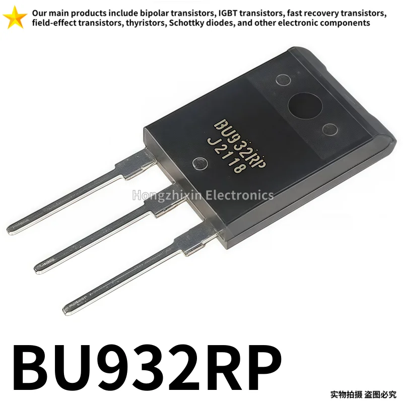 10PCS Original BU932RP BU932 TO-3PF 15A 450V NPN Darlington transistor plastic sealed transistor