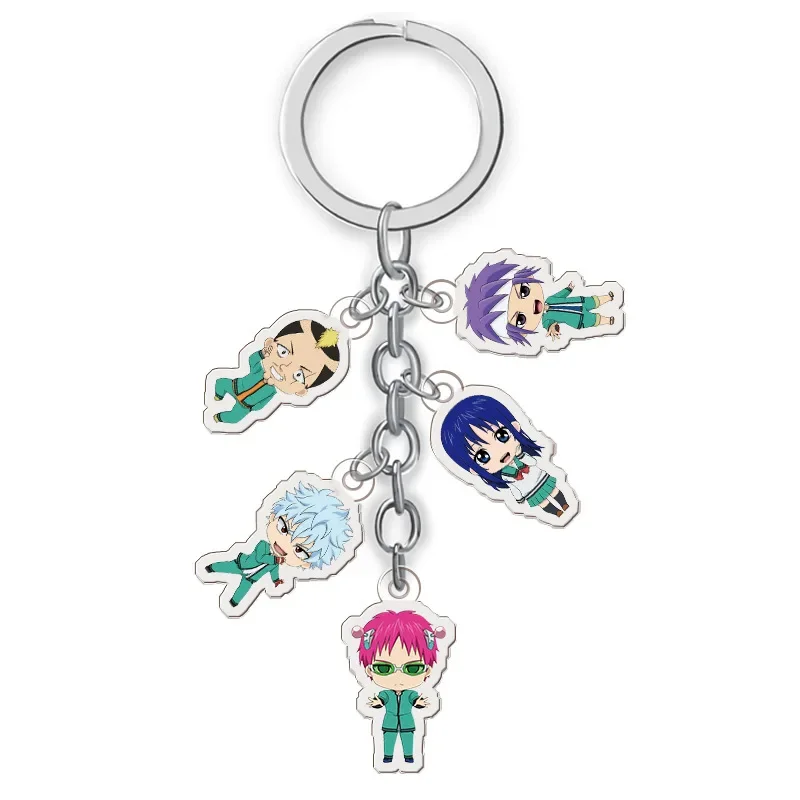 Animation Derivatives Acrylic Key Chain Saiki Kusuo Teruhashi Kokomi Exquisite Backpack Pendant Brithday Present for Friends