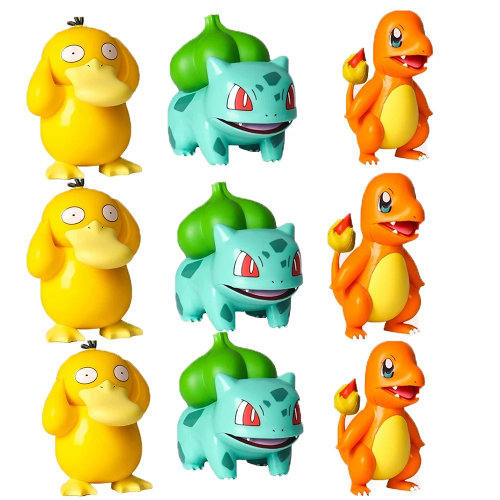 Pokemon films de dessins animés personnages monstres de poche monstre de poche jouets d'action figure modèles d'action pour animaux de compagnie cadeaux pour enfants