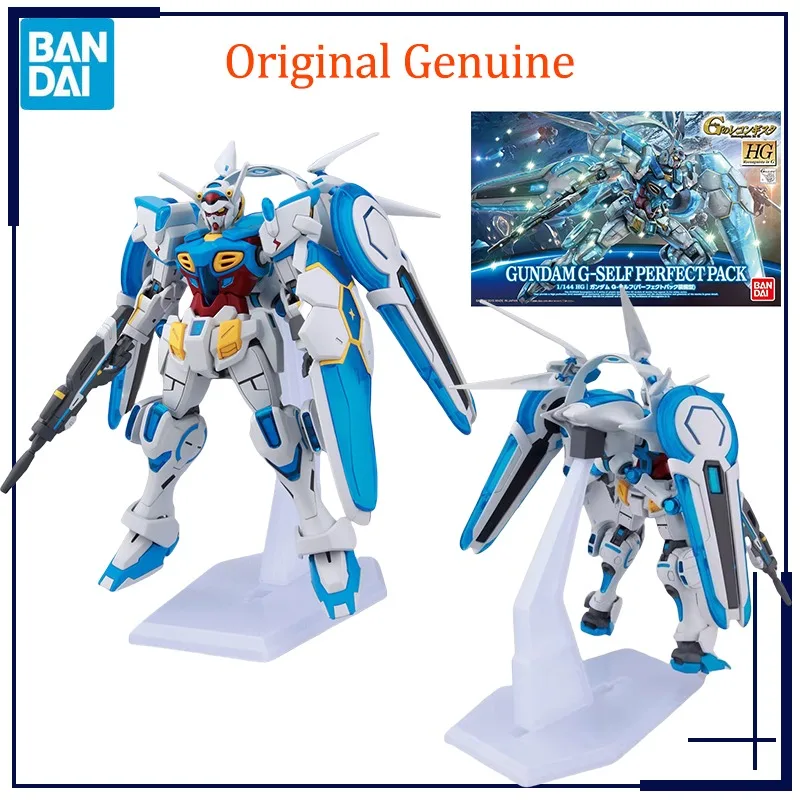 

Original Genuine Bandai Anime GUNDAM G-SELF PERFECT PACK HG Assembly Model Toys Action Figure Gifts Collectible Ornaments Kids