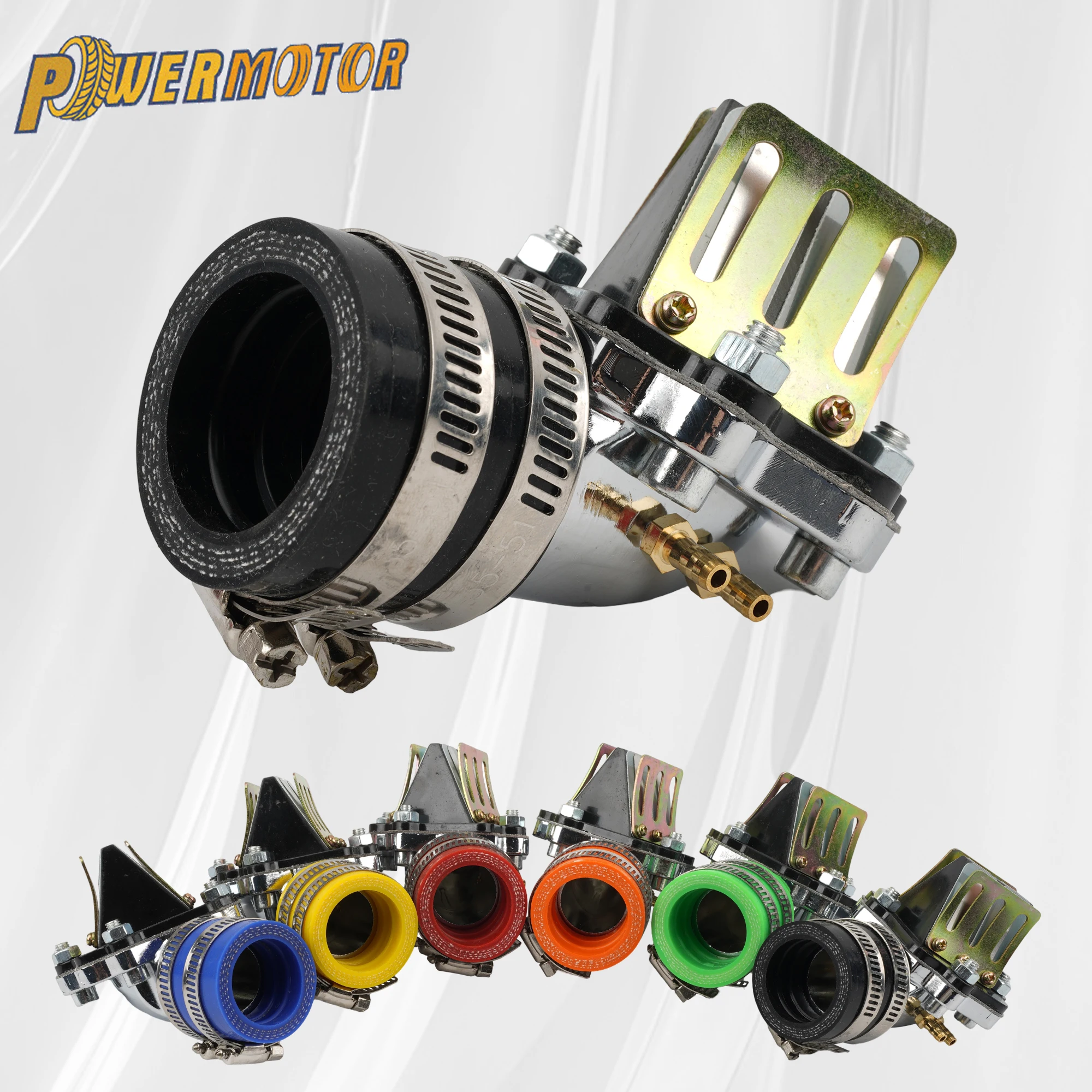 Powermotor Motorcycle Motocross Racing Intake Manifold For YAMAHA JOG 50 90 3KJ 4DM 1E40QMB For Scooter ATV Dirt Pit Bike