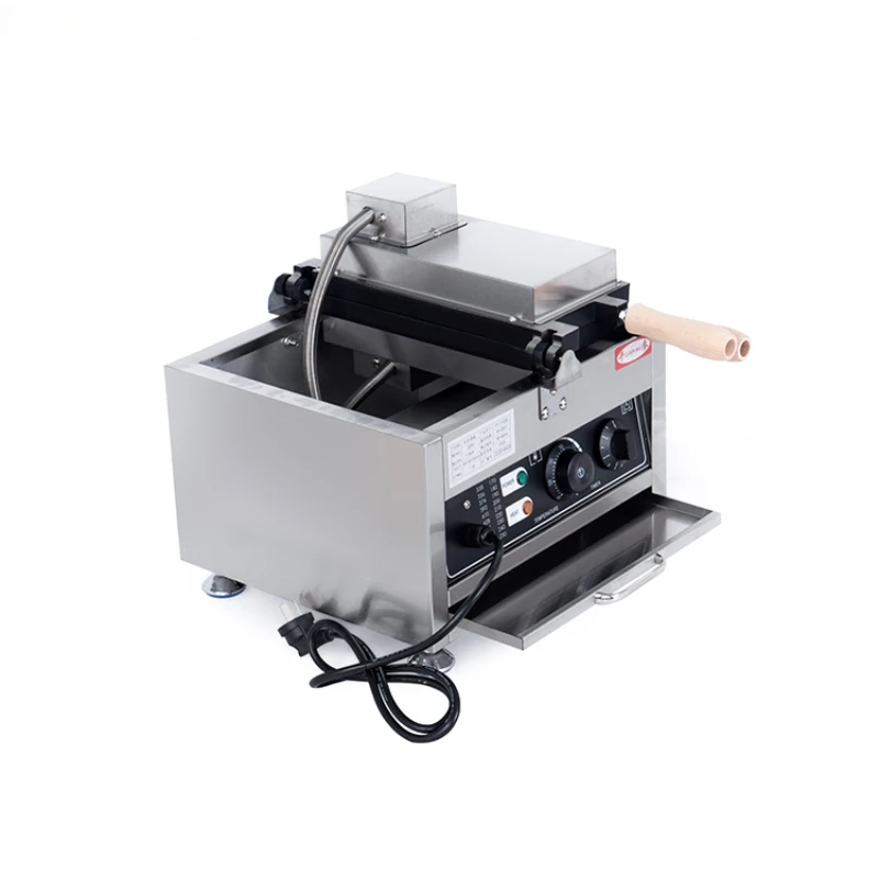 Pemasok mesin Waffle profesional 6 buah stik mesin pembuat wafel kustom