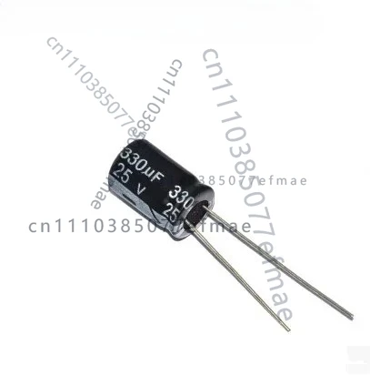 25v-330uf-アルミ電解コンデンサ-8-12-ミリメートル新オリジナル高品質-1000-ピース-ロット