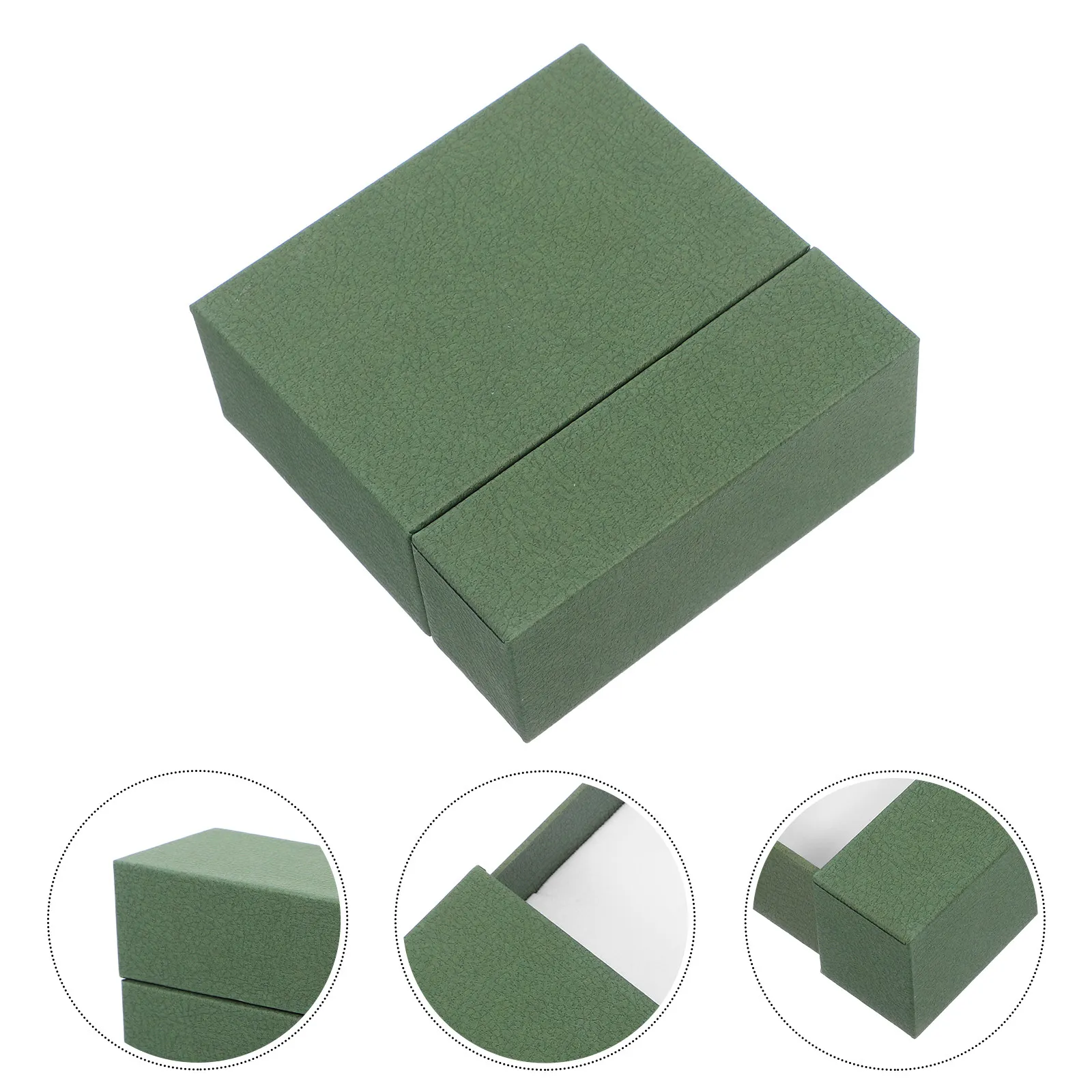 Small Jewelry Organizer Box Travel Case for Women Girls Necklace Ring Pendants Trinkets Storage Durable Stylish Keepsake Gift