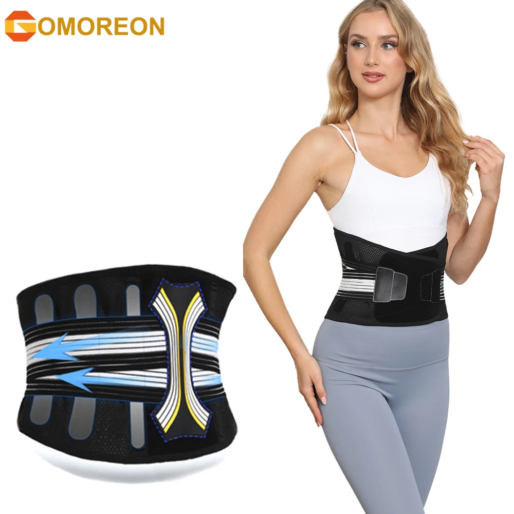 

Back Brace for Lower Back Pain,Lumbar Support Brace Relief from Back Pain,Herniated Disc,Sciatica-Breathable Waist Support Belt