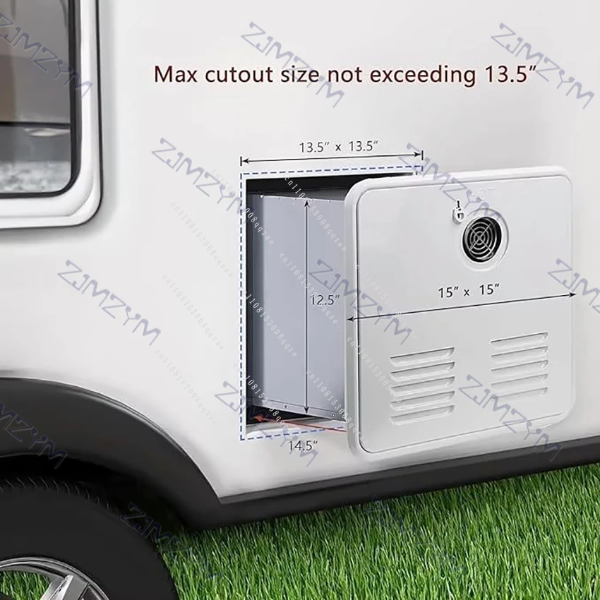 

Water Heater for Camping RV Car LPG Gas Water Heater RV-Gas 55,000 BTU Propane Instant Water Heater 12V Dc