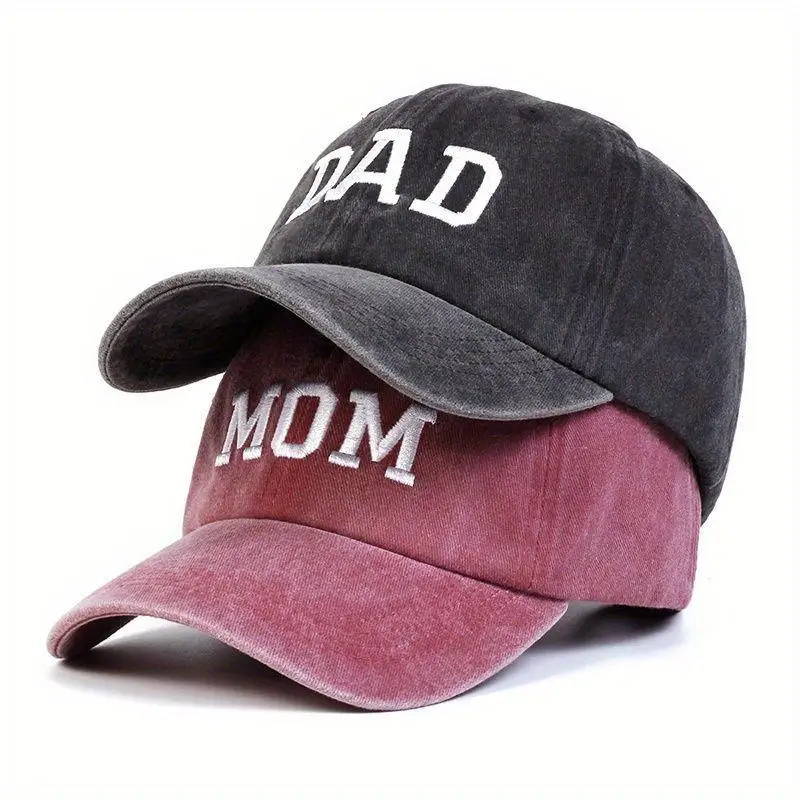 

Embroidery Baseball Cap Fashion Women Men Hat Adjustable Vintage Distressed Faded Cap Outdoor Cotton Hiphop Baseball Hats