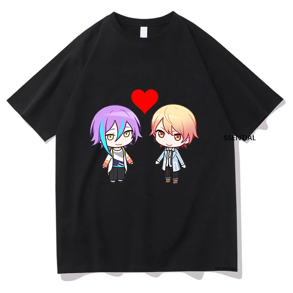 Cartoon Ruikasa T Shirts Kawaii Anime Men/Women T-Shirt Funny Manga Clothes Unisex High Quality Cotton Tees Vintage Graphic Tops