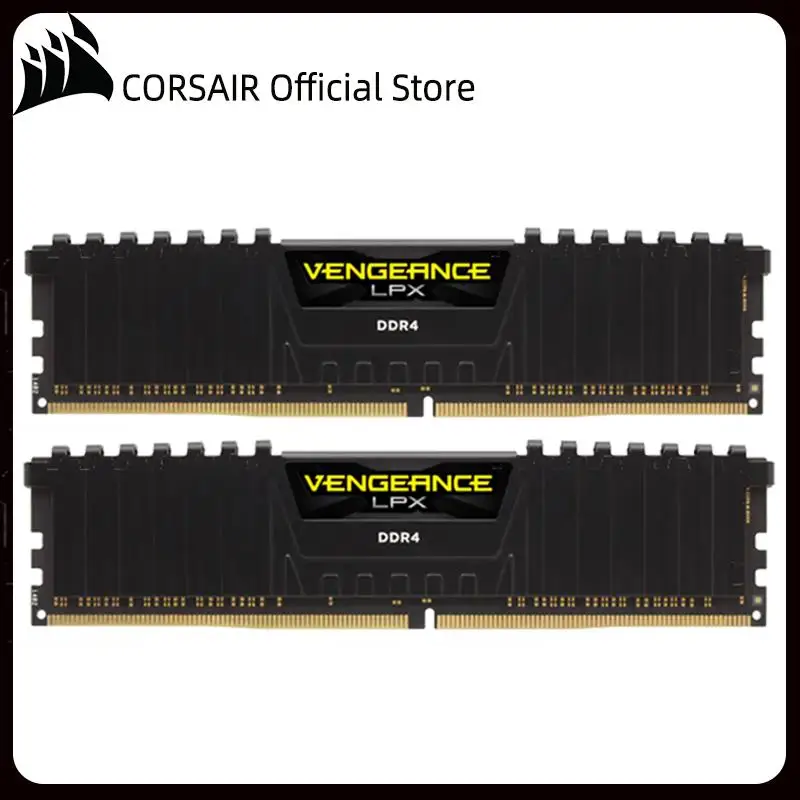 Go! CORSAIR Vengeance LPX 8GB16GB DDR4 PC4 2666Mhz 3200Mhz 3600Mhz Módulo 2666 3000 PC Cmputer 16GB 32GB DIMM de Memória RAM de