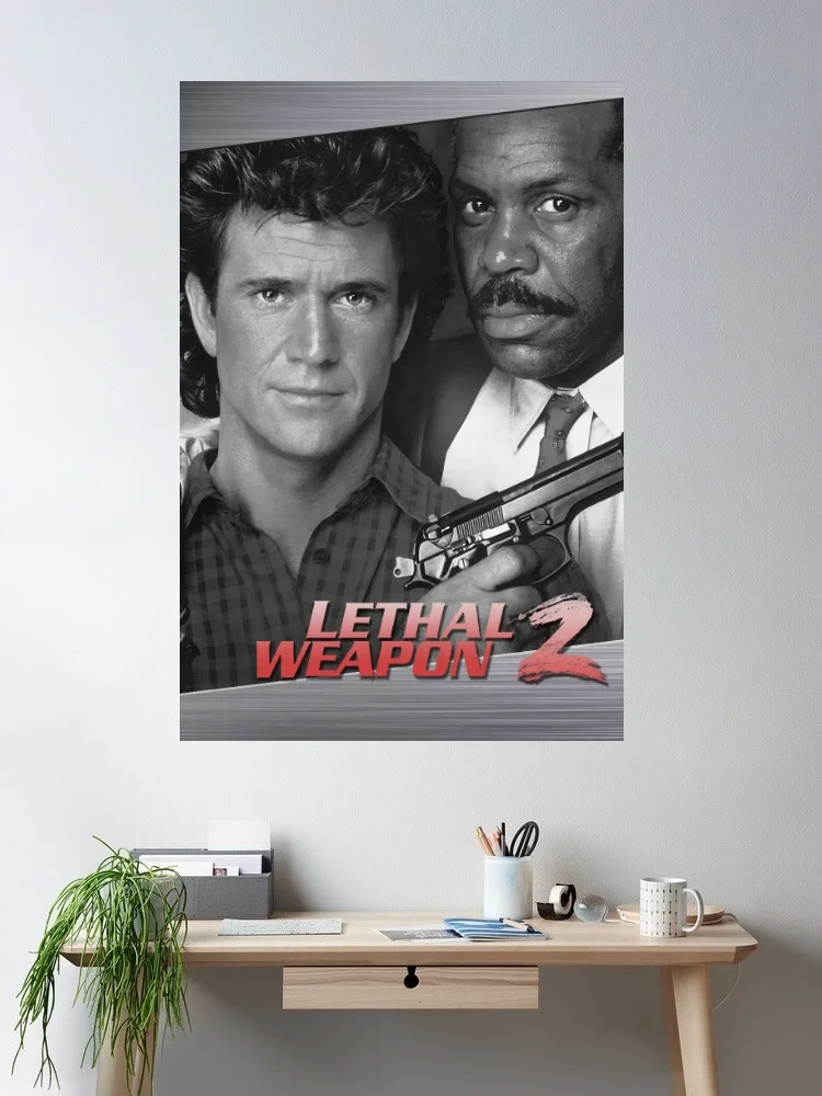 

Lethal Weapon2 Movie Art Print Canvas Poster, Living Room Decor, Home Wall Picture