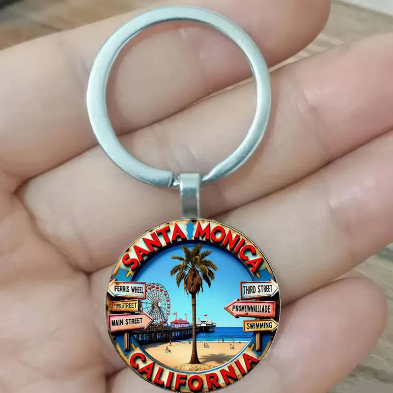 Llavero Los Ángeles, regalo de recuerdo de Los Ángeles