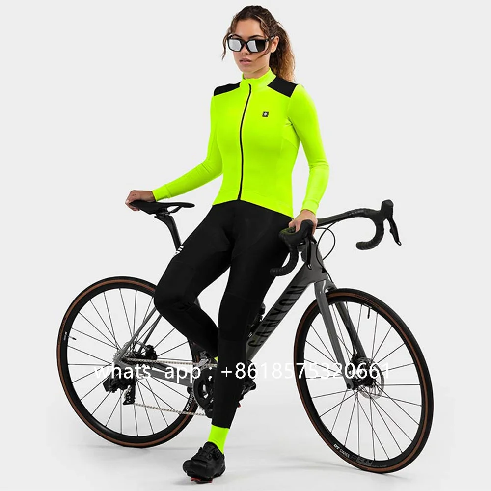 

Race Clothing Roupa Ciclismo Maillot Apparel Women Long Sleeve Cycling Jersey Spring Autumn Bike Mtb Sports Thin Jacket Bicycle