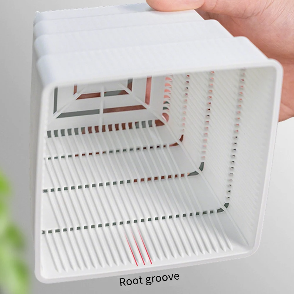 

Air Circulation Design Breathable Flowerpot Bottom Drainage Holes Weather Resistant Flowerpot Breathable Flowerpot