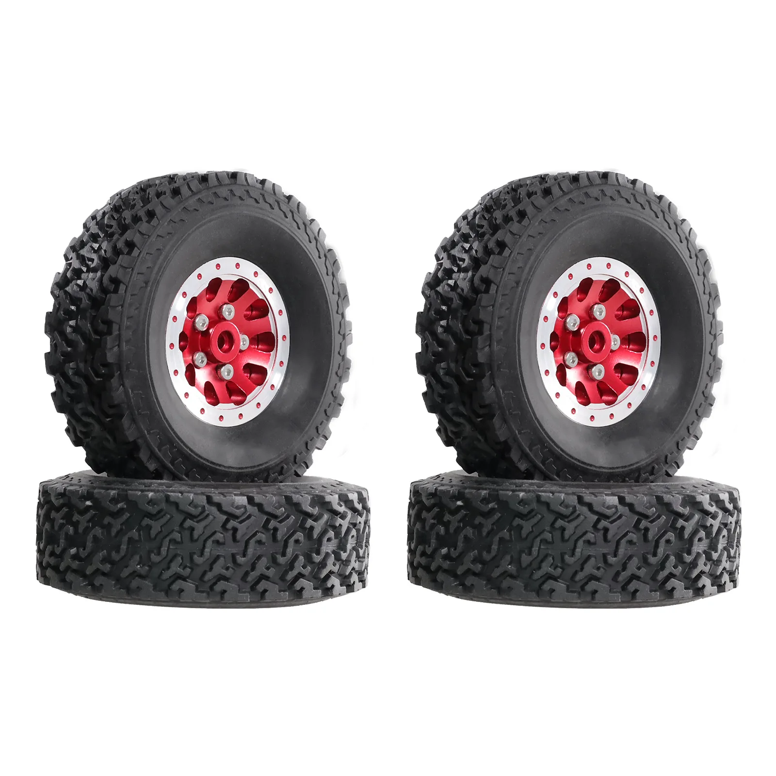 MN 1/12 MN82 LC79 MN78 D90 D91 D96 99S WPL 1/16 Full Range Feiyu JJRC RC Parts Metal Six Wheel Drive Clip Tire Wheel Hub Tires