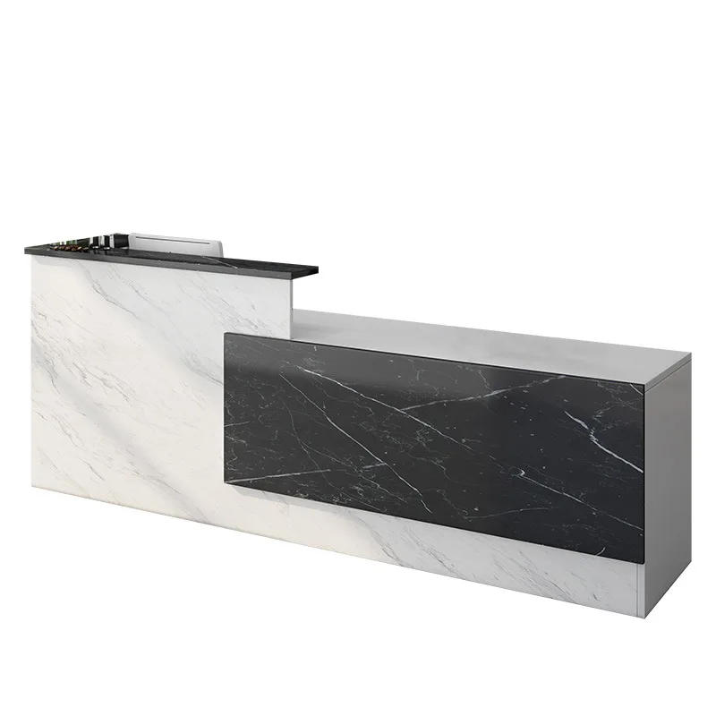 

custom.Custom Modern Supermarket White Boutique Wooden Convenience Store Checkout Counter