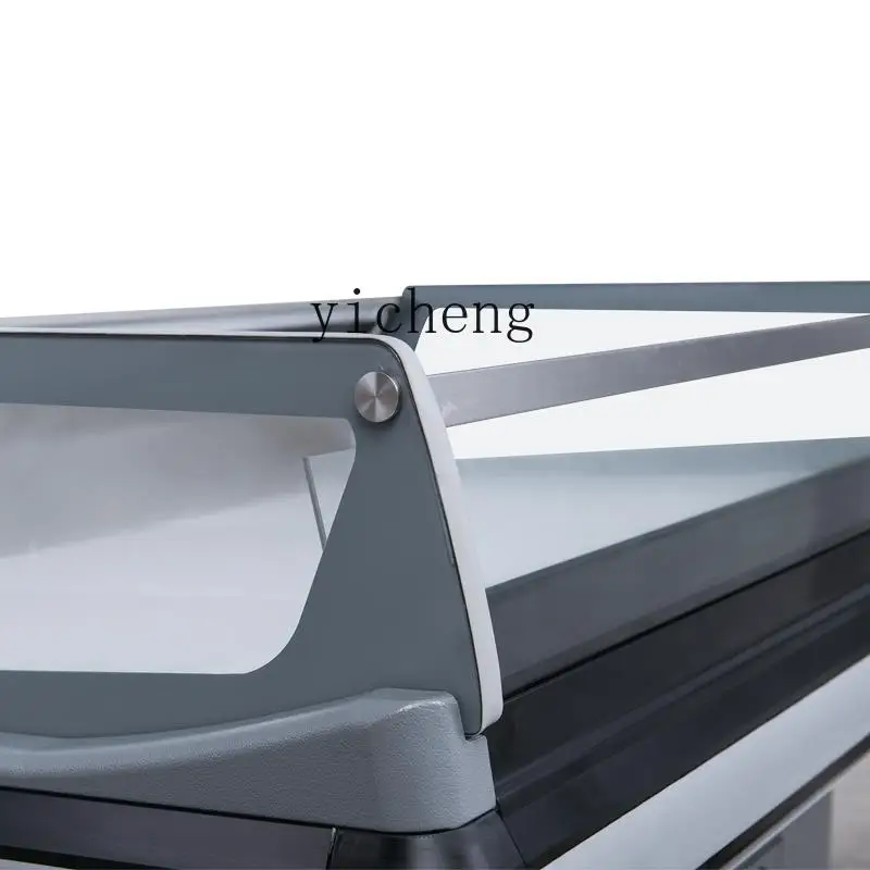 ZZ Armadietto per carne fresca Supermercato commerciale Maiale fresco refrigerato Verdure fredde fresche raffreddate ad aria Deli