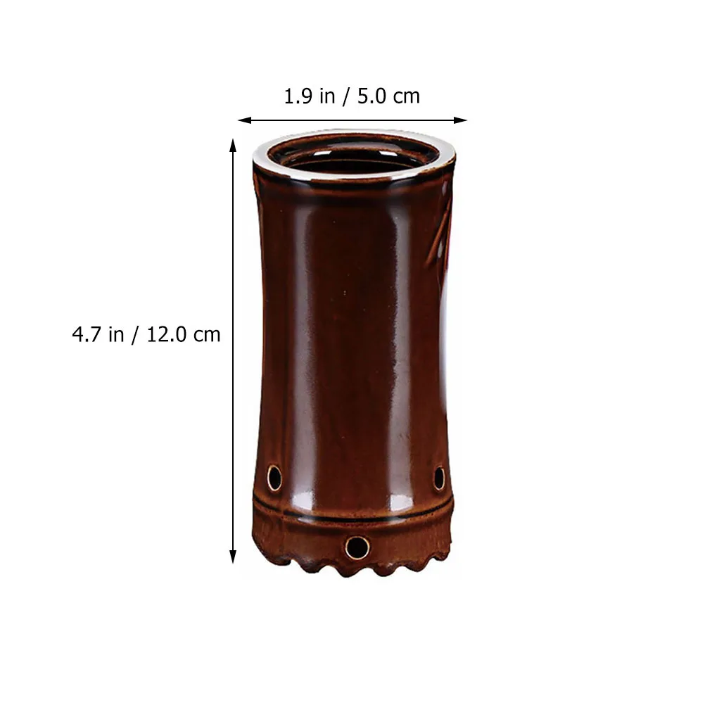 

1 шт., керамический мокса-горшок для лица, шеи, живота, массажное устройство, бездымный горшок для прижигания, горелка, инструмент для рук, ног, портативный мокса-массаж