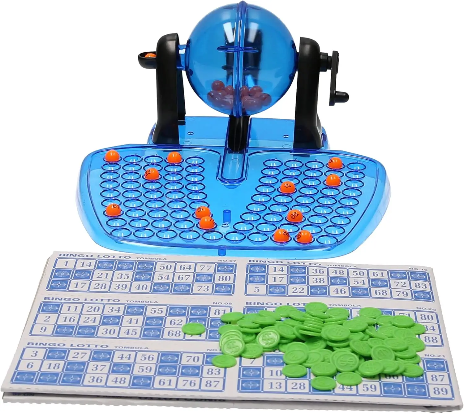 Classico gioco da tavolo da bingo giocattolo gabbia rotante set di macchine della lotteria ricompensa familiare competizione festa simulazione lotteria giochi da tavolo giocattoli
