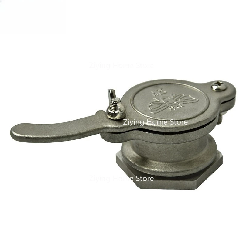 Suitable for Beekeeping Tools Stainless Steel Outlet Faucet of Honey Shaker Valve Bee Set