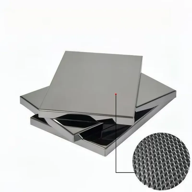 High Strength Aluminum Honeycomb Panel Wall Separator Iron Garden Dividers Panels Outdoor Garden Honeycomb