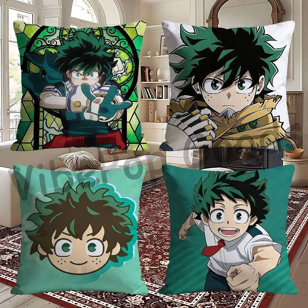 M-Mha D-DekuS Print Cushion Cover Aesthetic Bedroom Decor 30x30 65x65 40x40 45x45 50x50 cm