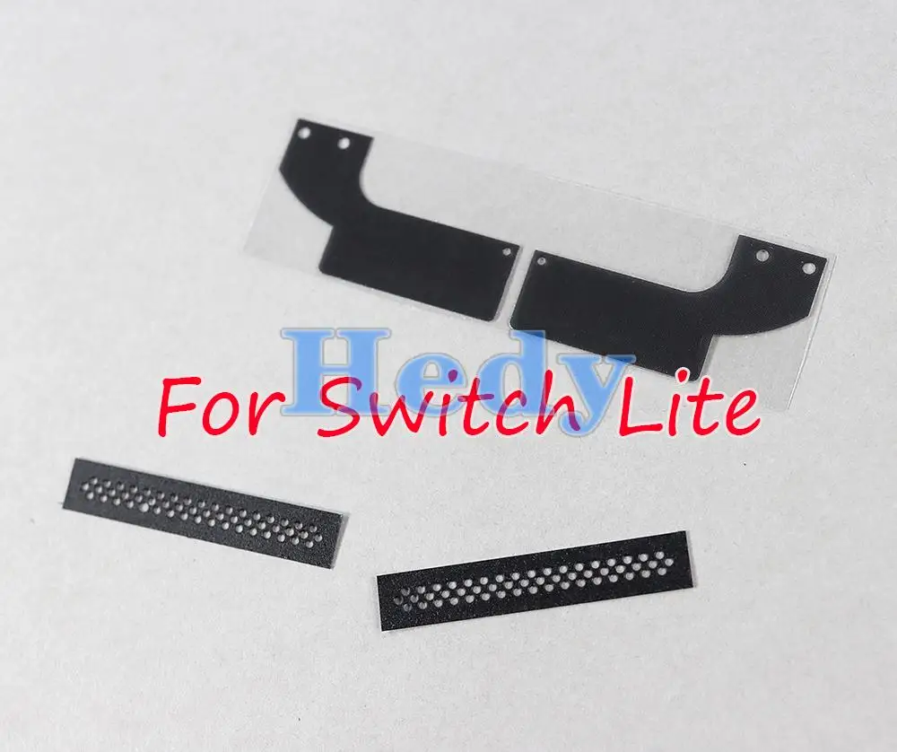 스위치 라이트 스피커용 왼쪽 오른쪽 먼지 방지 그물, 닌텐도 스위치 콘솔 쿨러 필터, 먼지 그물 교체, 2 개