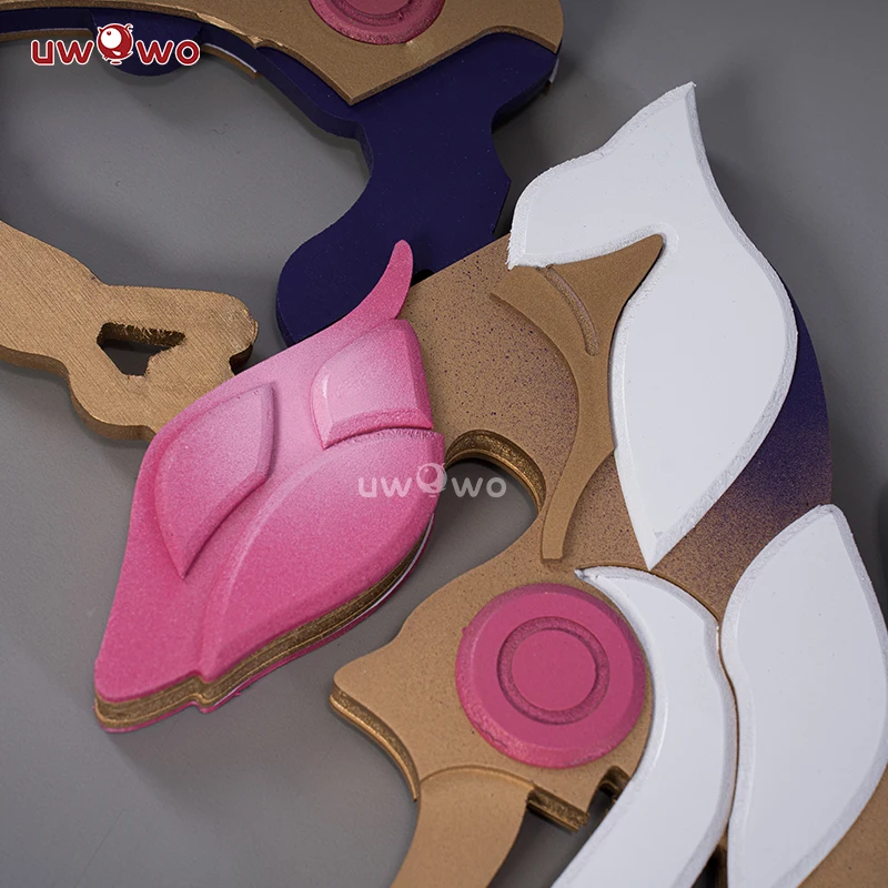 UWOWO-Juego de PRE-SALE Honkai Impact 3: Elysia Herrscherr of Humann Egoo Elysia, accesorios, arma, madera, PVC