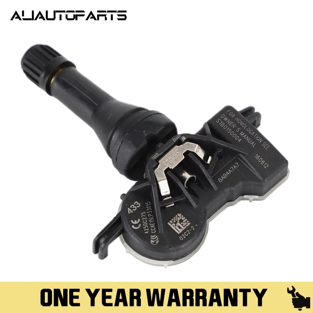 

4Pcs 4250C275 Tire Pressure Monitor Sensor for Mitsubishi L200 Lancer Pajero Sport Outlander Eclipse Cross 433Mhz S180150004