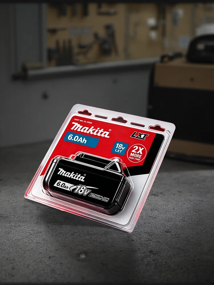 6,0 Ah 18 V Li-Ion Ersatzakku kompatibel mit BL1860B BL1830B BL1820B Router — Dacharbeiten — DHL