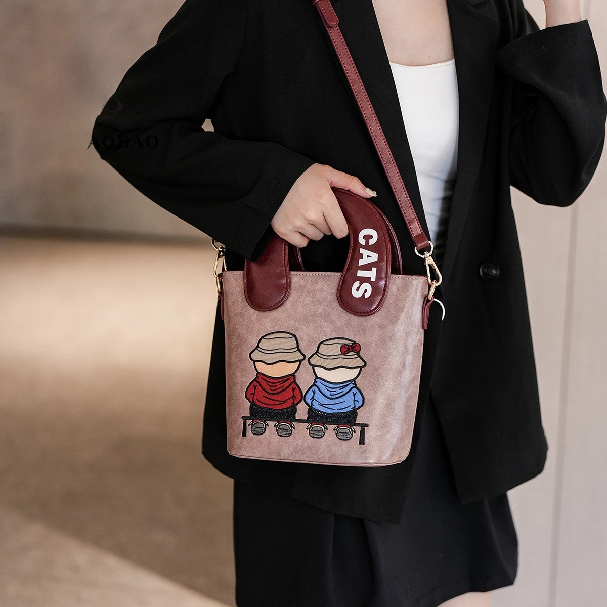 

‌2025 New Stylish Tote Bag - Cute Crossbody/Shoulder Purse, Lightweight Handbag Adjustable Strap, Versatile Daily Bag for Women