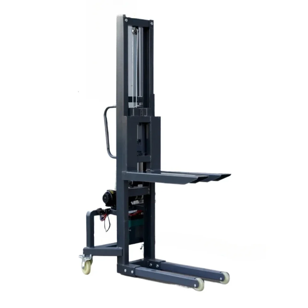 Electric portable forklift truck lift truck loader equipment handling loading and unloading