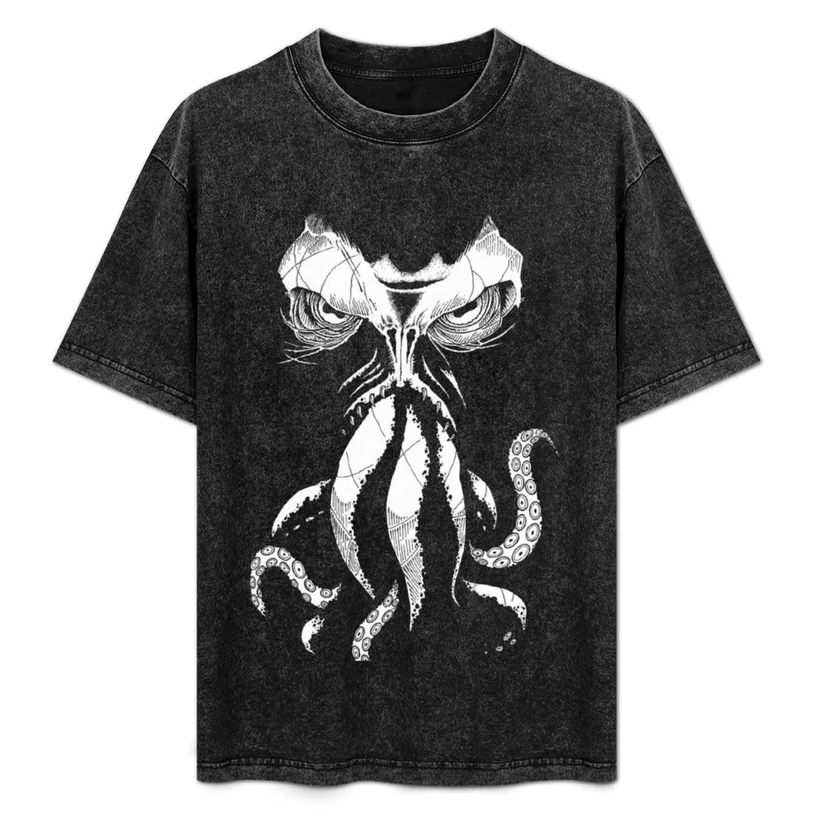 

Cthulhu wakes T-Shirt new edition Aesthetic clothing for a boy fitted t shirts for men