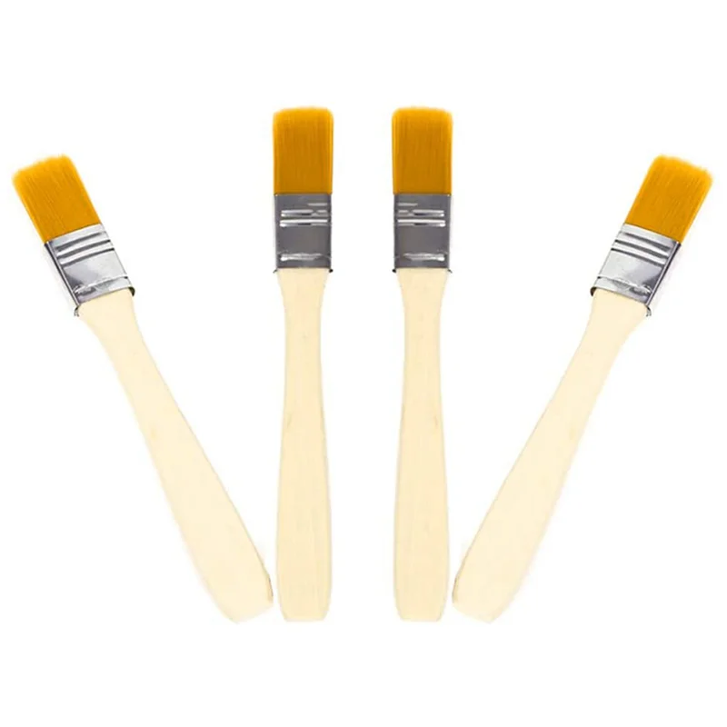 

YWDZ-90-комплект кистей для рисования с деревянной ручкой, кисть для чистки и удаления пыли, глянцевая кисть, масляная кисть