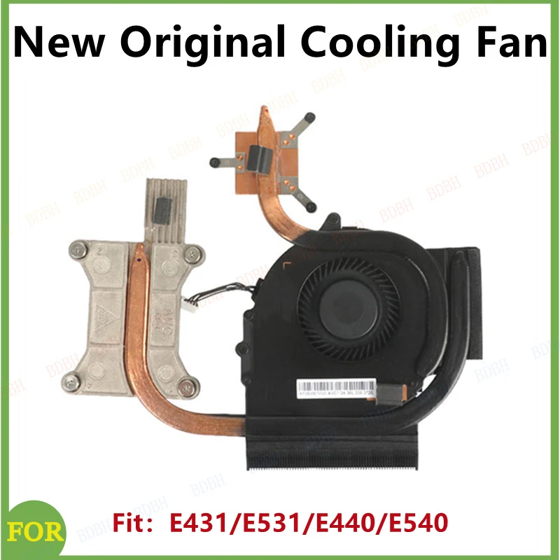 BDBH New Original For Laptop Lenovo ThinkPad Edge E431/E440/E531/E540 CPU Cooling Fan Heatsink Radiator FRU PN:04Y1366 04X4156