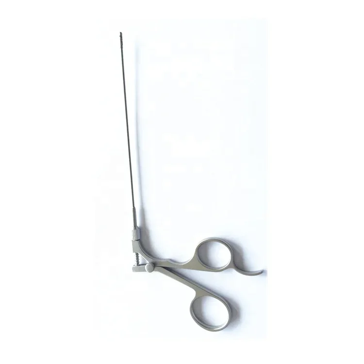 ML-VF02 Veterinary tools and equipments flexible forceps for otoscope Veterinary device  forceps with lock