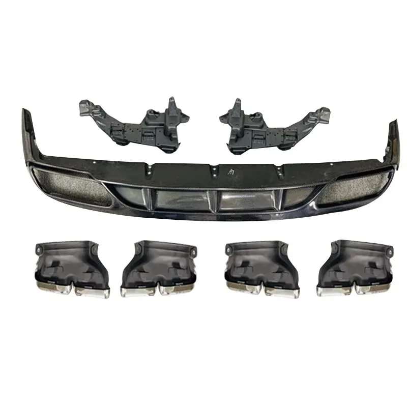 

Flying Wing W205 ED1 Style Carbon Fibre Fiber Body Kit Rear Diffuser Lip Fit For Mercedes Benz C Class W205 Coupe 2-Door 2015-2