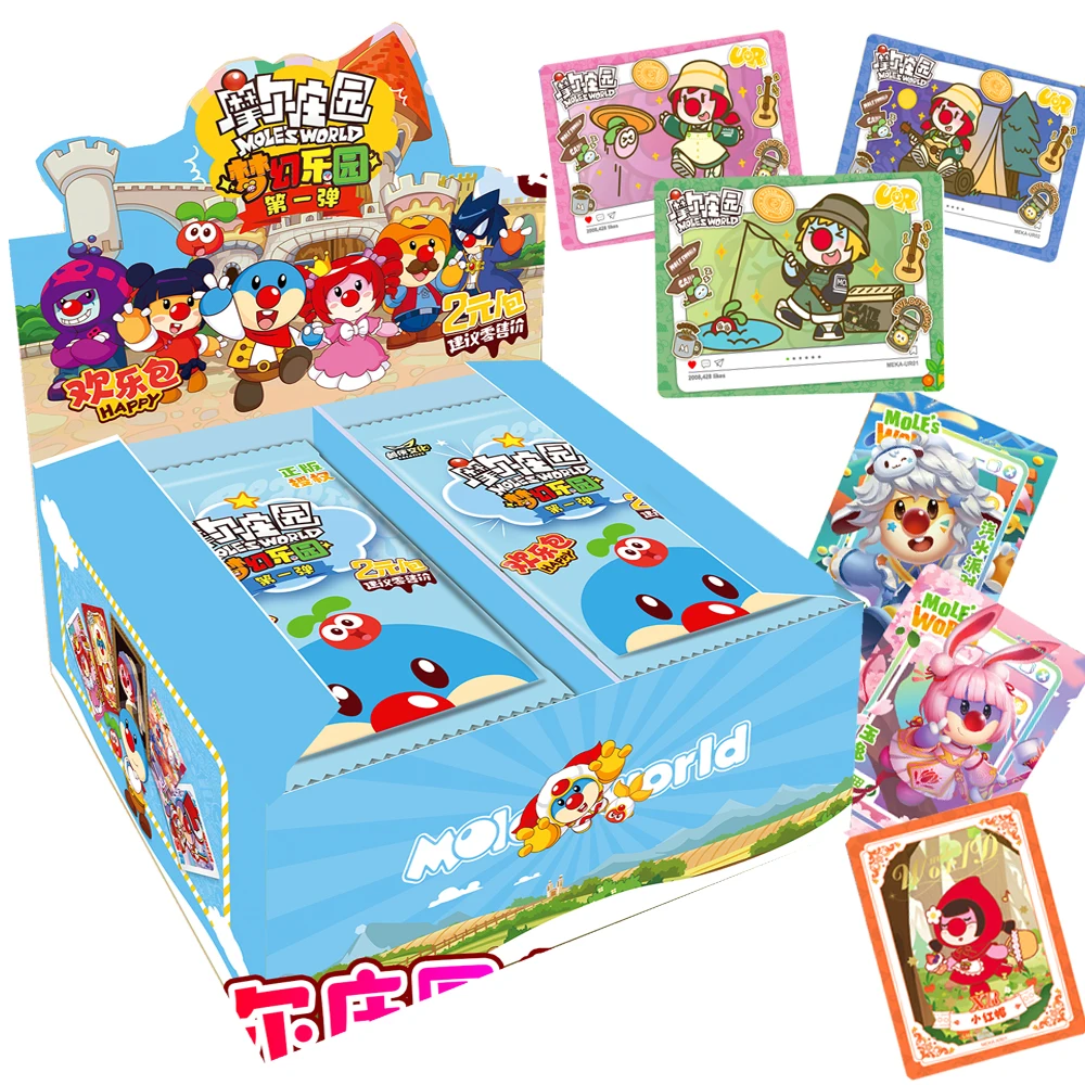 

Wholesale Mole's World Card For Children Classic Fantasy Healing Anime Exquisite Limited Game Collection Card Toys For Family