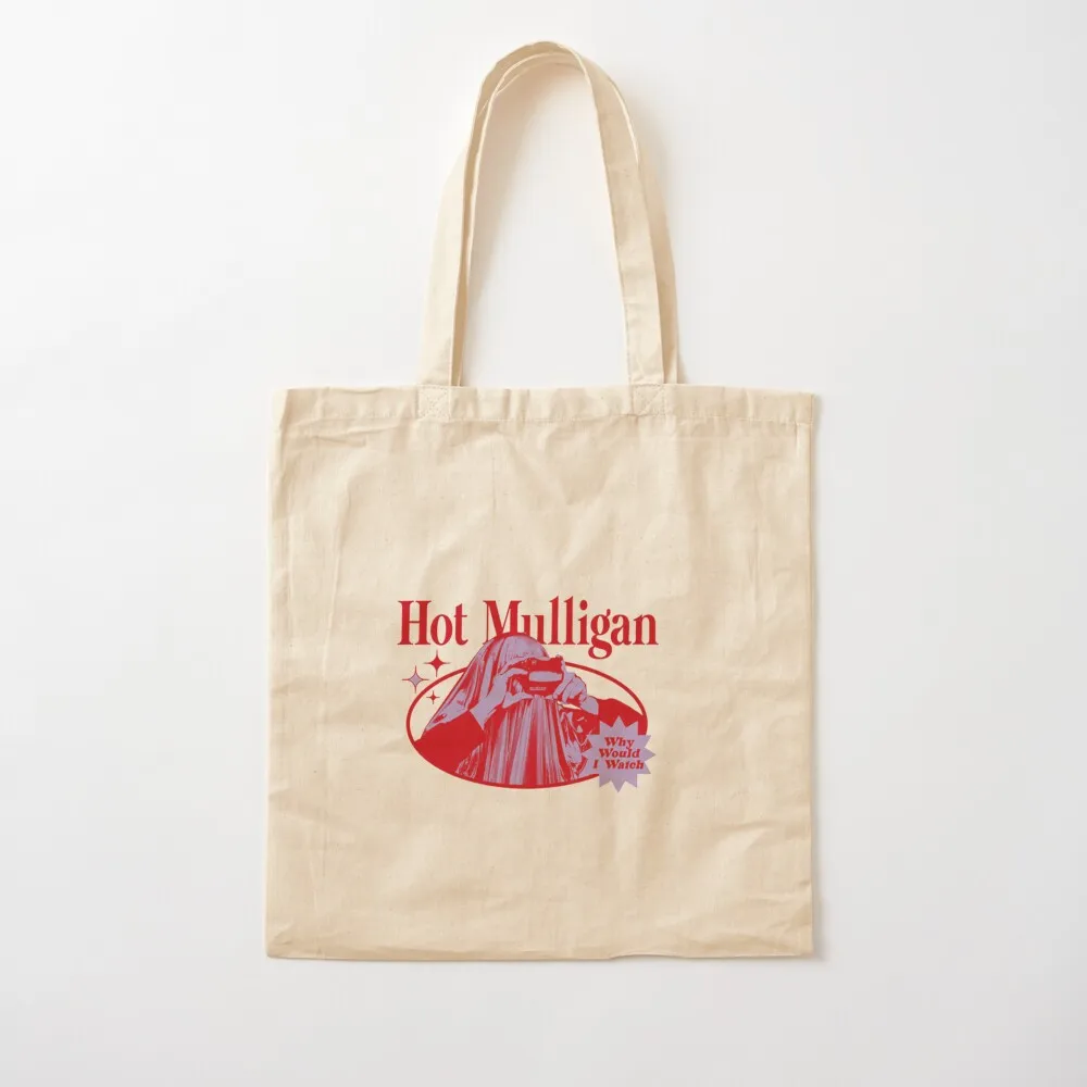 Hot Mulligan's new album, Why Would I Watch Tote Bag Customizable tote bag tote bag university Handbags cute pouch