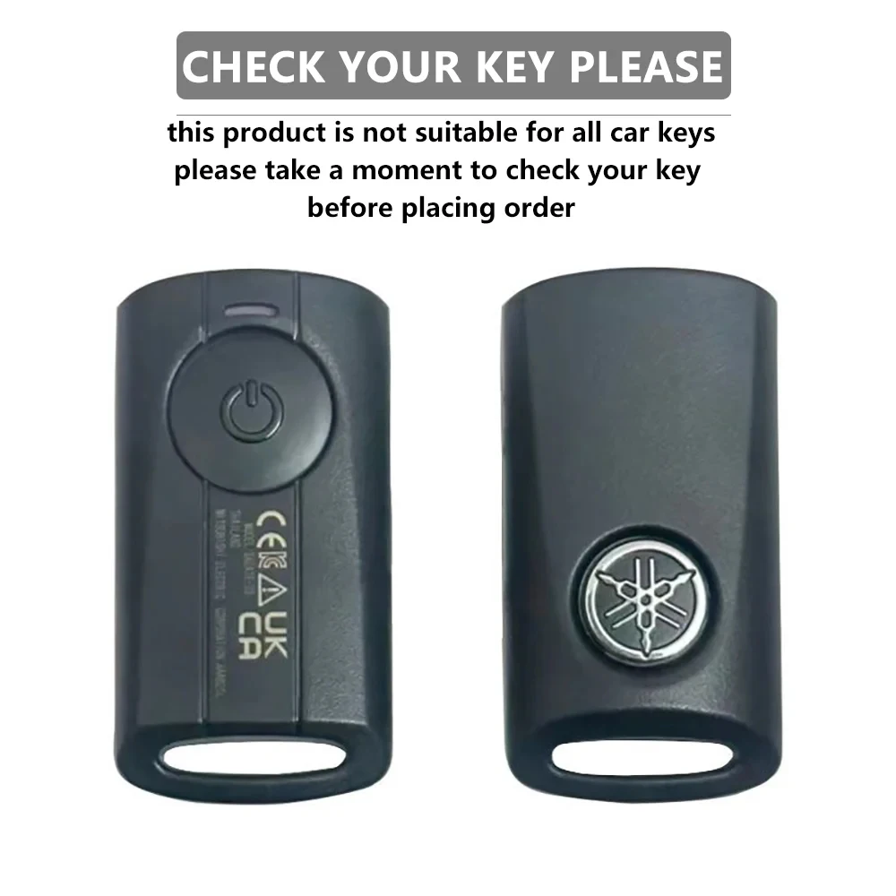 For YAMAHA XMax 125 250 309 300 400 Tricity 2020 2021 2022 NMAX 125 Tmax Tech Max Silicone Remote Key Cover Case Key Keychain