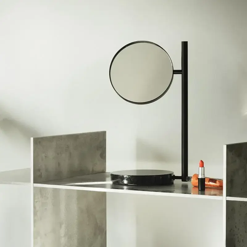 Decorative mirror cosmetic mirror dressing mirror magnifying glass design