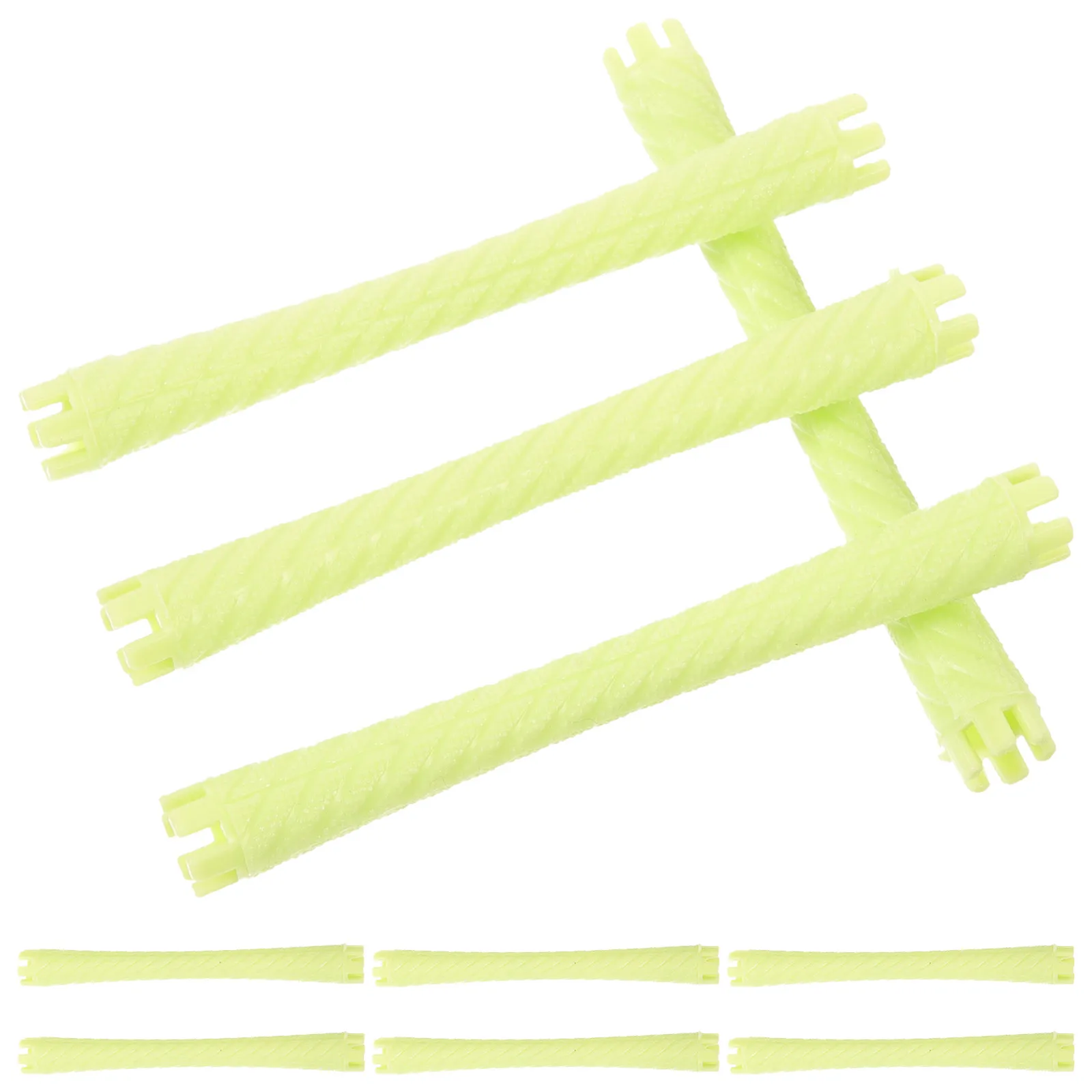 

Набор из 10 гибких бигуди для завивки волос: легкие пластиковые ролики для длинных и коротких волос, удобные для укладки