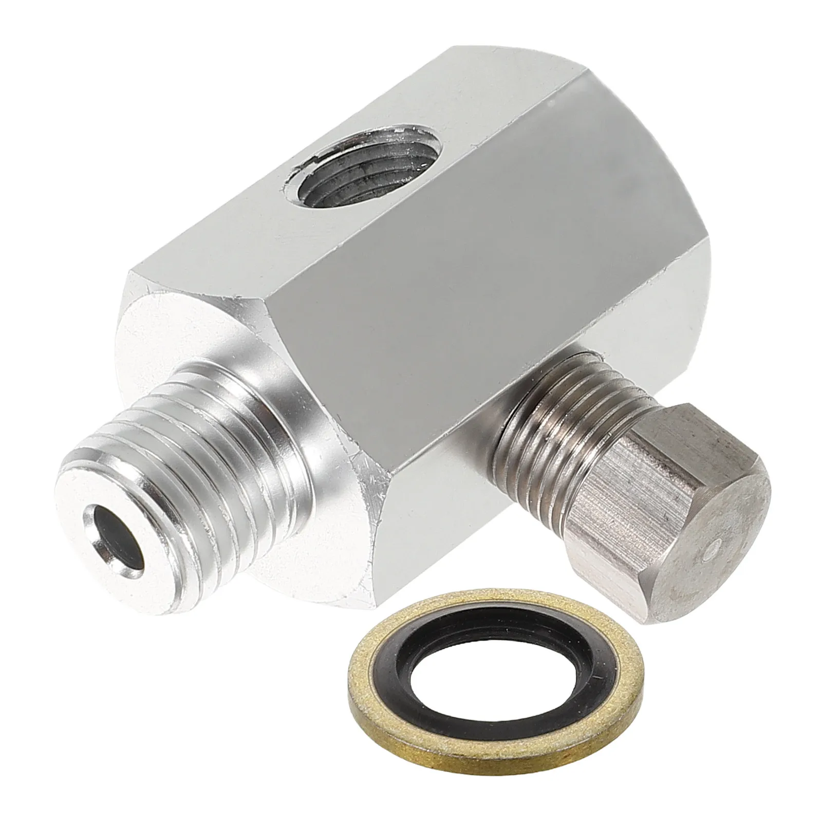 Oil Pressure Connector Aluminum Alloy Quick Connect Turbo Fitting Adapter Compatible E30 E36 Hydraulic System Replacement Part