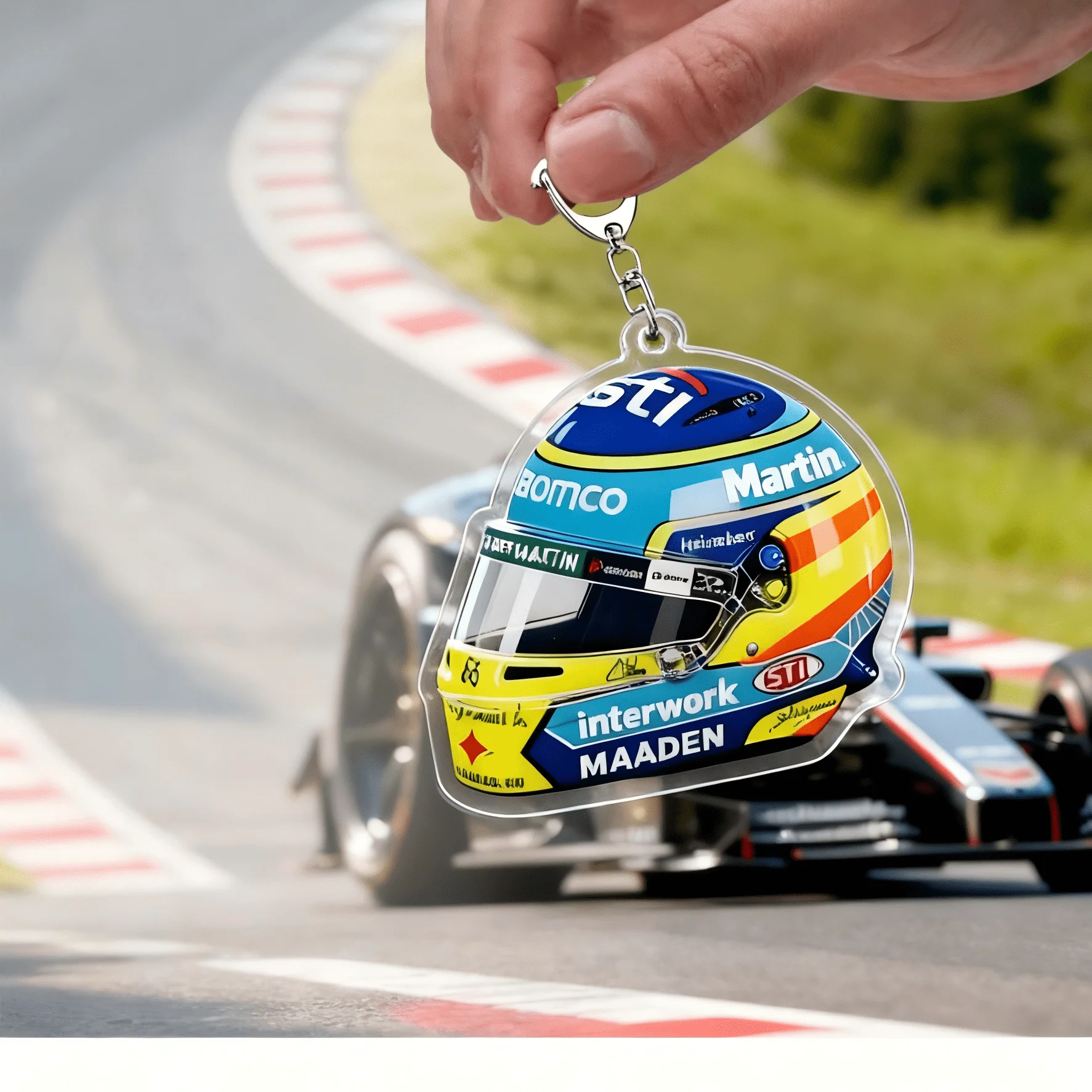 Fast Furious Racing Motorsport Schlüsselanhänger Schlüsselanhänger Zubehör Taschenanhänger Lando Fahrer Schlüsselanhänger Damen Schlüsselanhänger Schmuck Fan Geschenk – Detail 27