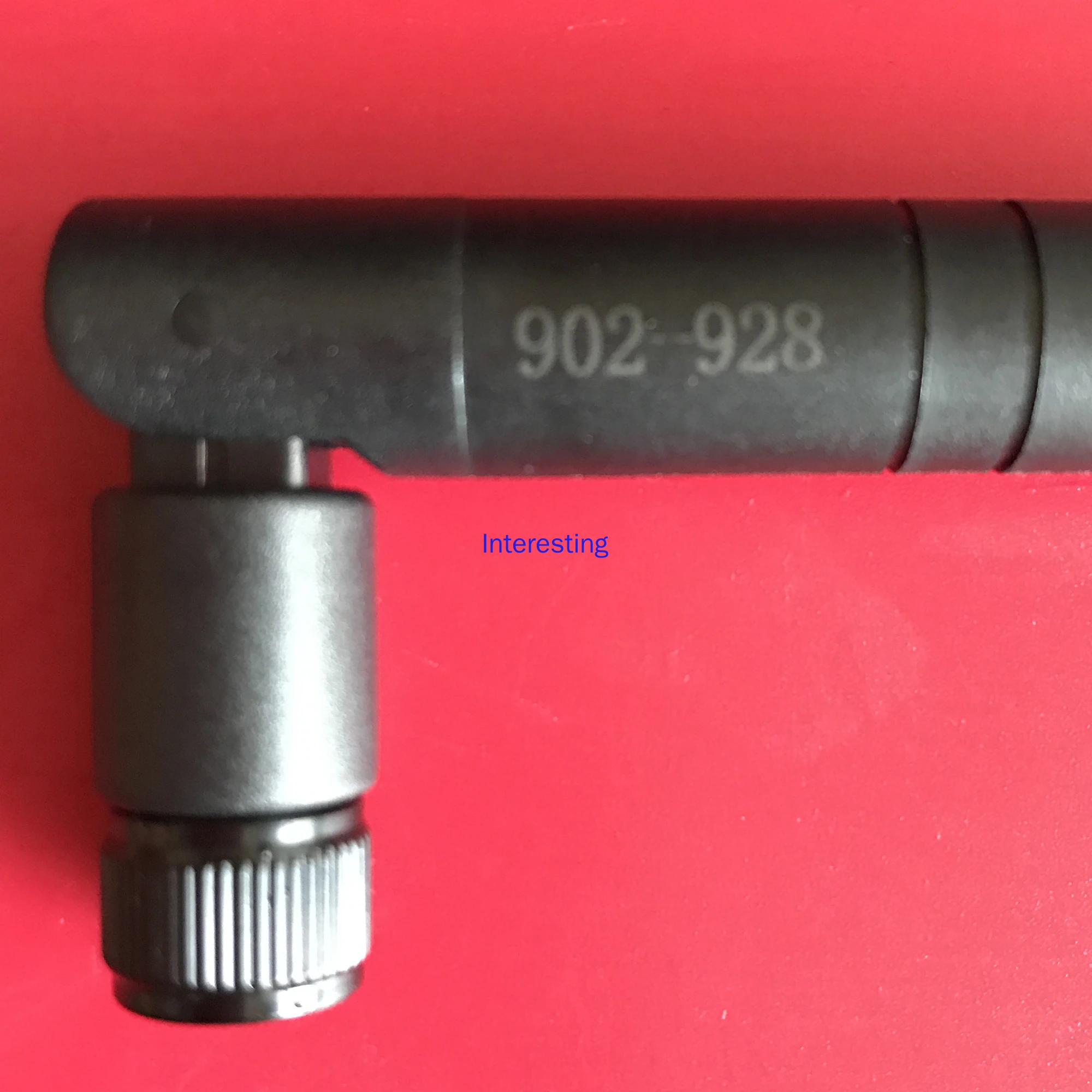 902-928MHz عصا لصق هوائي SMA أنثى الموضوع الداخلية حفرة TNC أنثى الموضوع أنثى إبرة واجهة