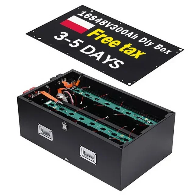 Caja de batería de 48V 16S 280AH 300AH 320AH Lifepo4 caja de Metal de almacenamiento con JK BMS pantalla de 4,3 pulgadas para proyectos de batería DIY