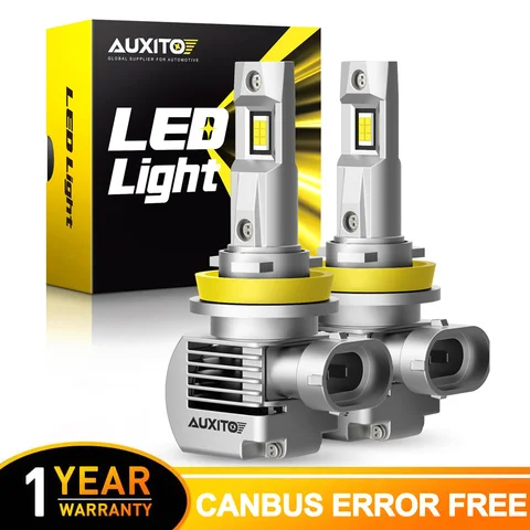 AUXITO Автомобильный головной свет Светодиодная лампа H8 H11 LED без ошибок 100 Вт H4 9012 9005 Фара 20000LM для Toyota Prius Tundra Auris Nissan Rogue
