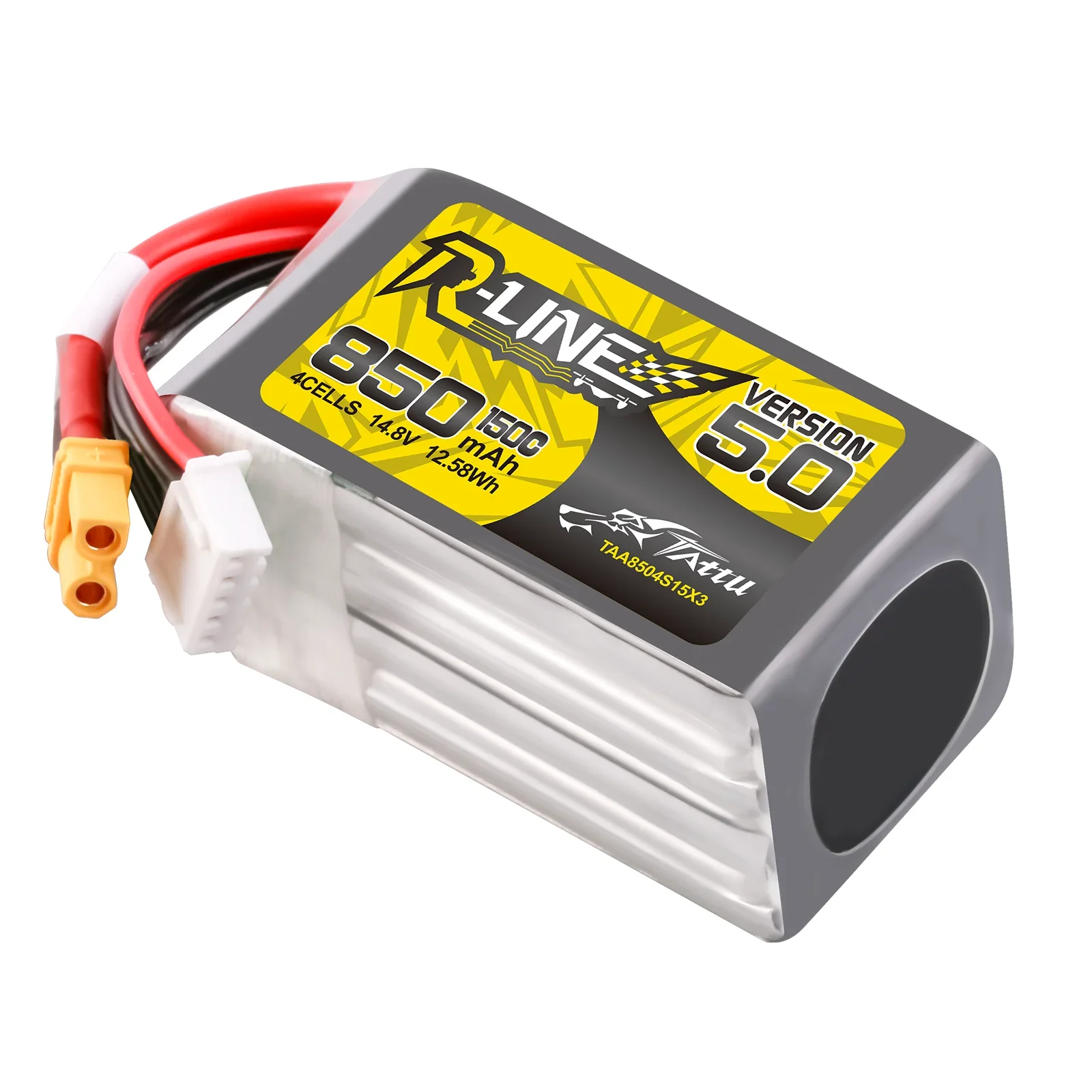 Tattu R-Line 850mAh 1050mAh 1200mAh 1300mAh 1550mAh 6S Lipo Battery 22.2V 150C  RC Power for 5-inch aircraft FPV Racing