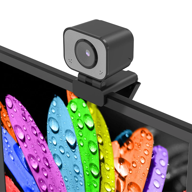 Vero webcam 4K Fotocamera USB con messa a fuoco automatica da 60 fps con riduzione del rumore del microfono per la registrazione di conferenze in streaming live Spina per PC