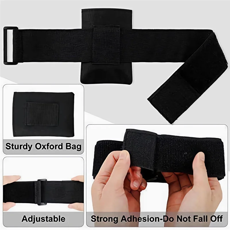 14Pcs Portable Urine Testing Set Kit 2 Portable Empty Bottles,10 Adhesive Temperature Sensitive Test Strips And Insulation Bag